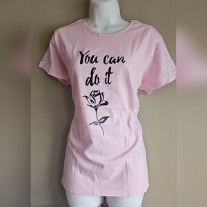 Inspiring Pink Short Sleeve Tee